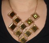 Maxi colar dourado