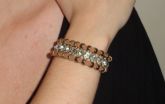 Pulseira courinho (marrom)